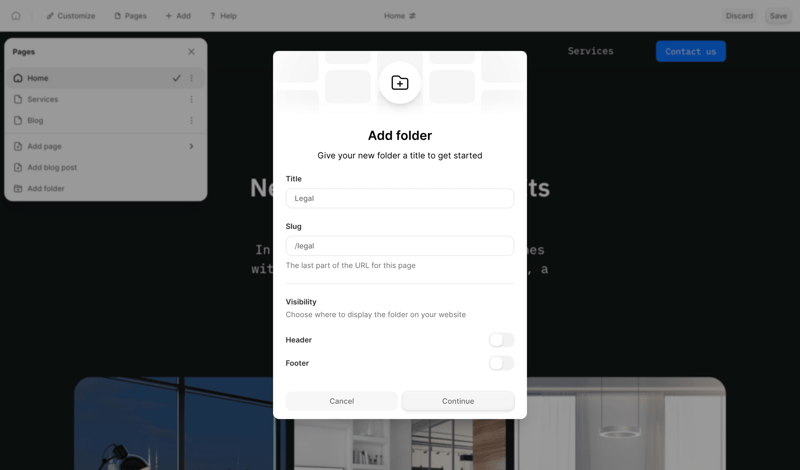 Durable screen example