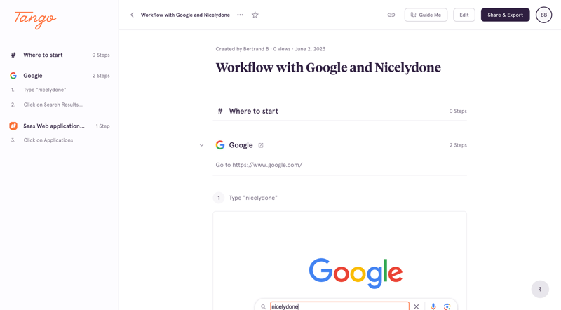 Tango
			          ux ui design