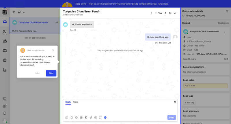 Intercom
			         ux ui design