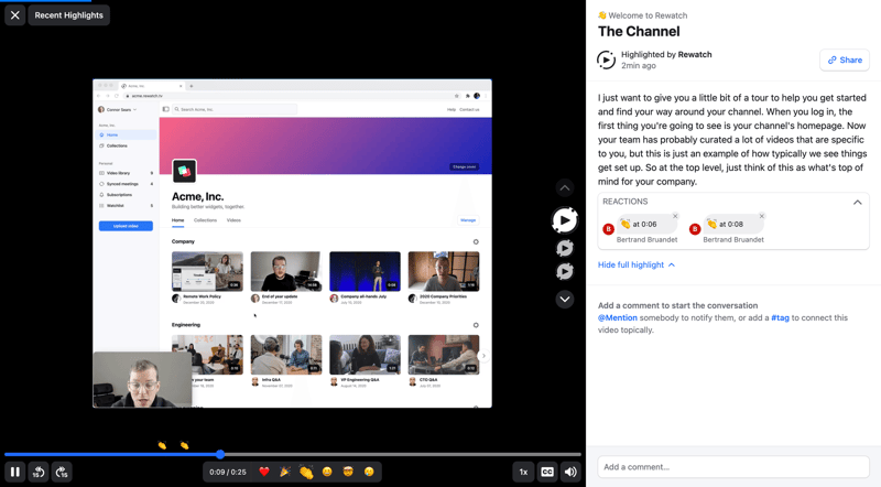 Rewatch
			            ux ui design