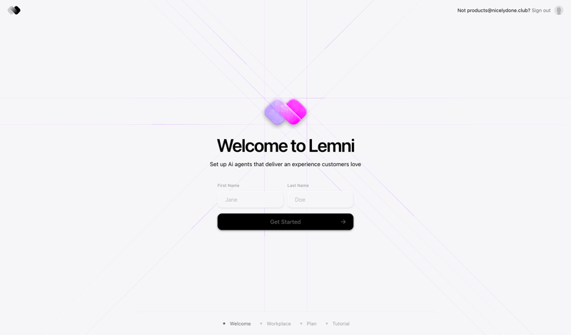 Lemni
			        ux ui design