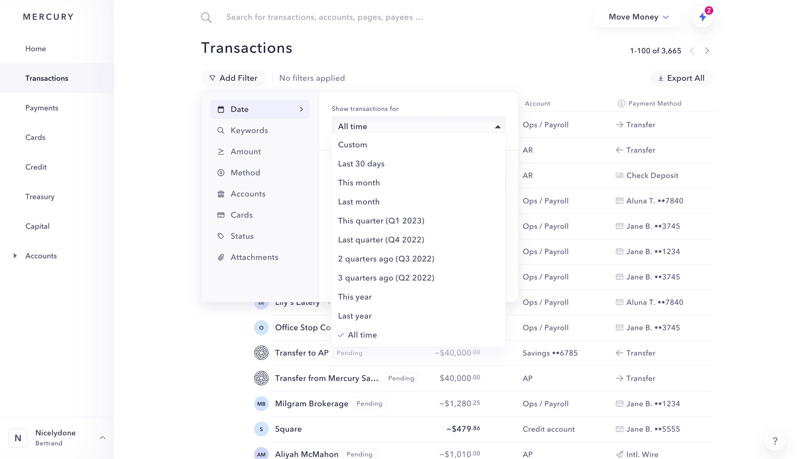 Mercury
			               ux ui design