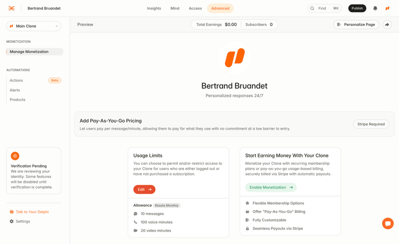 Delphi screen example