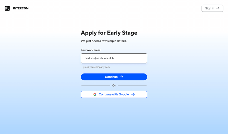 Intercom
			    ux ui design