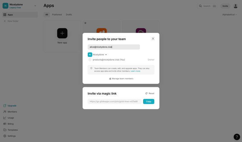Glide
			   ux ui design