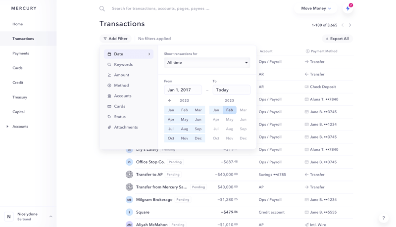 Mercury
			             ux ui design