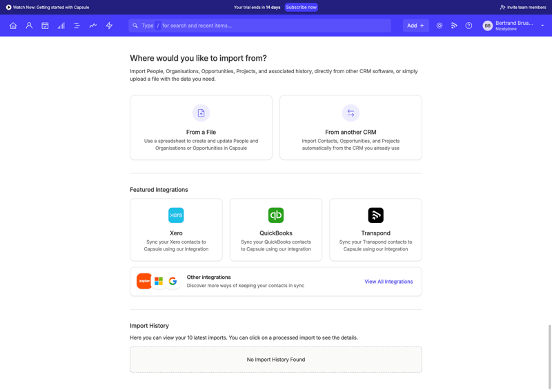 Capsule
			       ux ui design