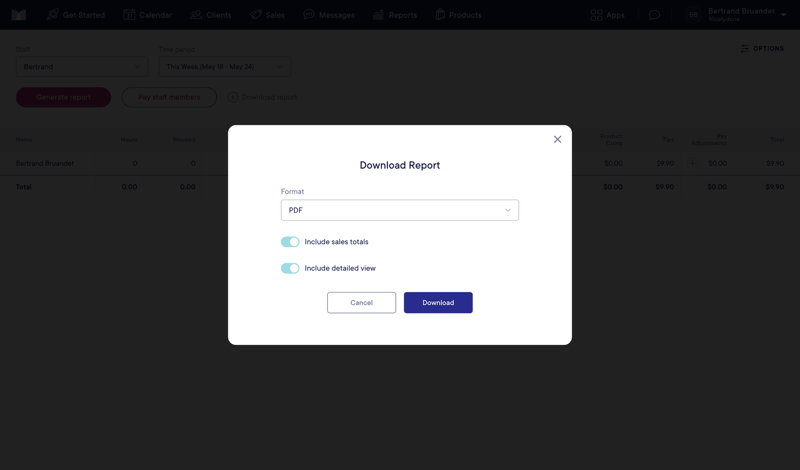 Mangomint
			    ux ui design