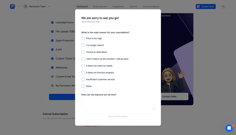 Formcarry
			       ux ui design