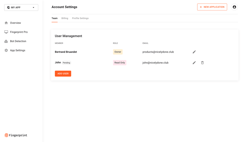 Fingerprint
			           ux ui design