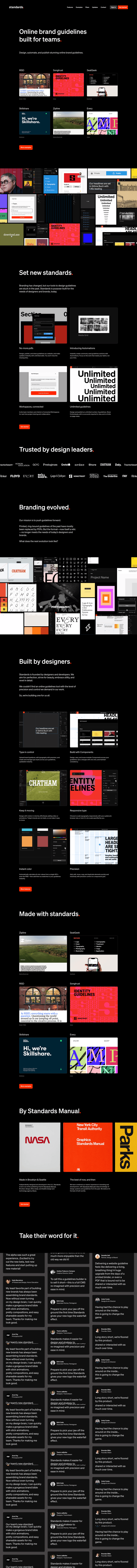 Standards
			  ux ui design