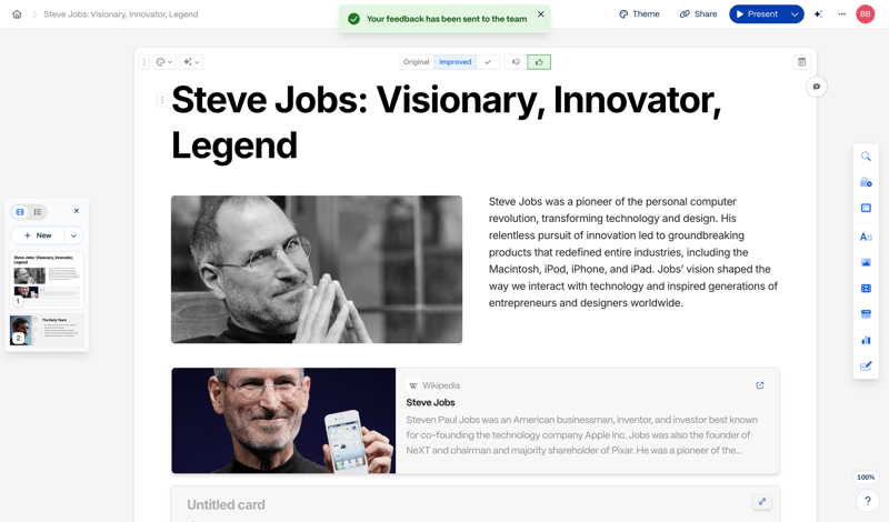 Gamma screen example