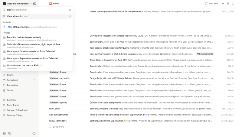 Notion Mail
			       ux ui design