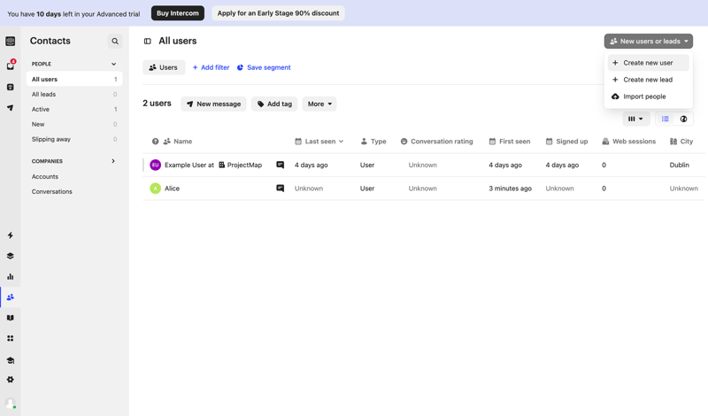 Intercom
			           ux ui design