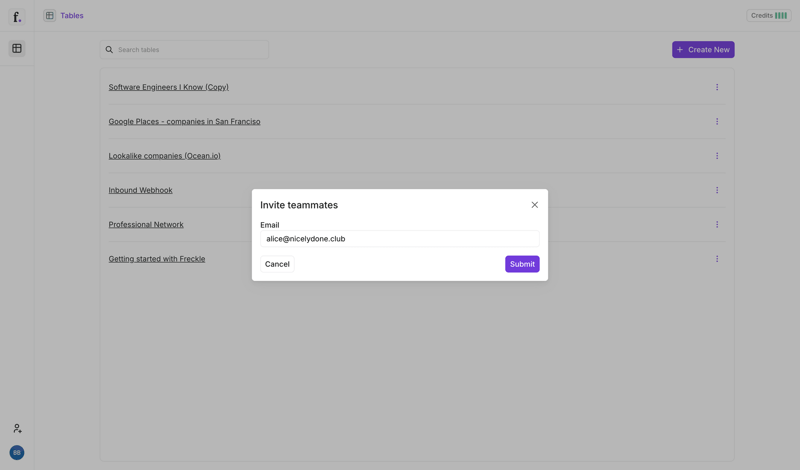 Freckle
			        ux ui design