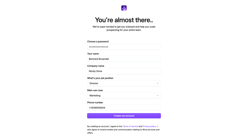 Wiza
			     ux ui design