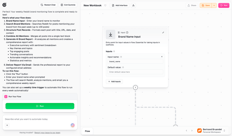 Gumloop screen example