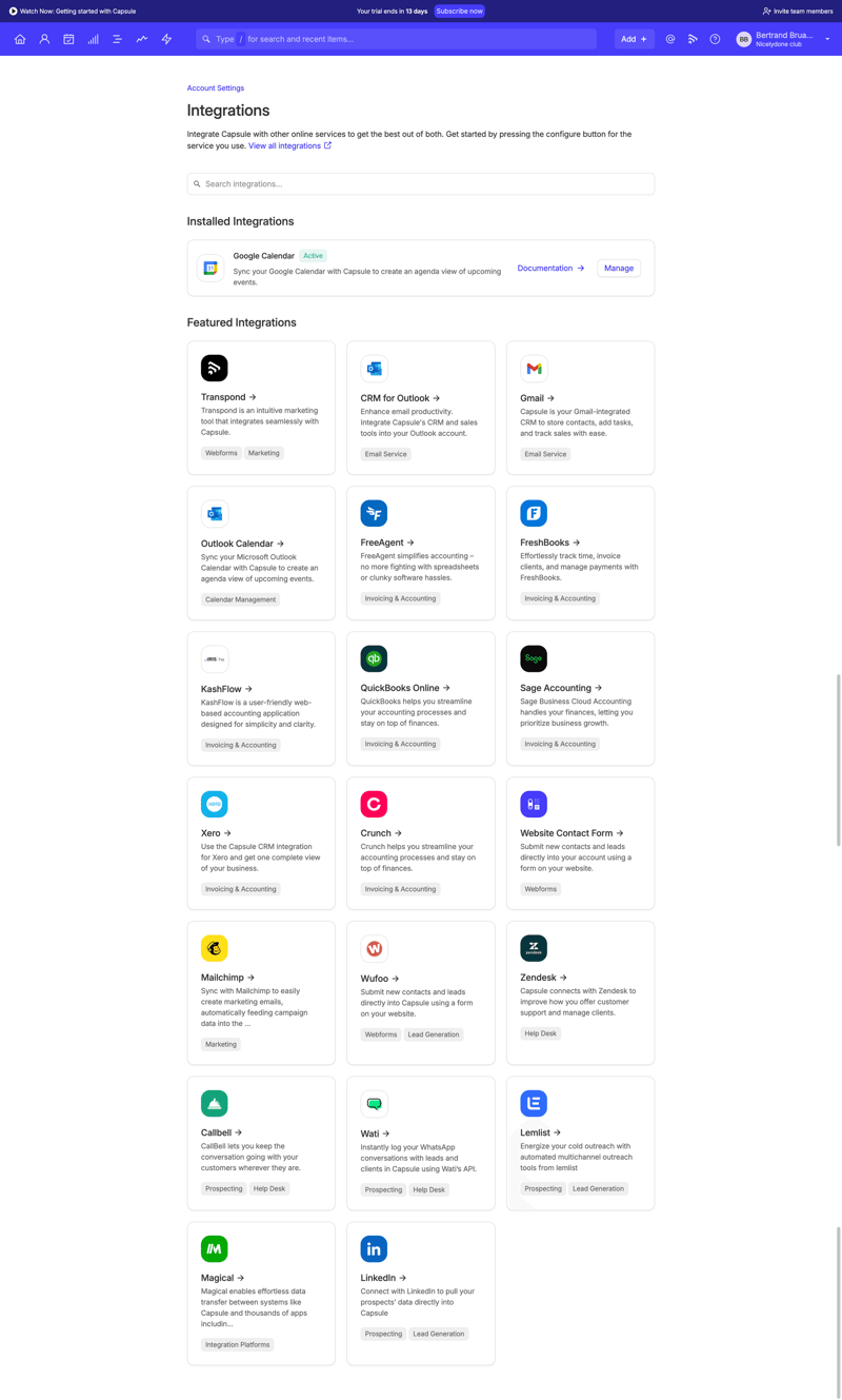 Capsule
			    ux ui design