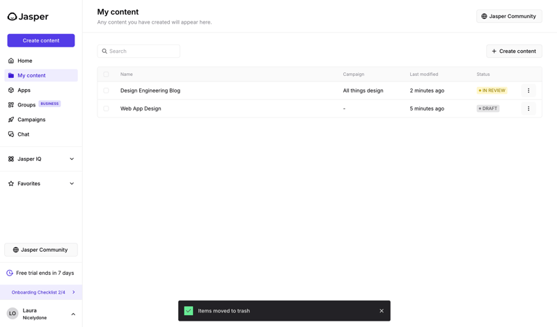 Jasper
			      ux ui design
