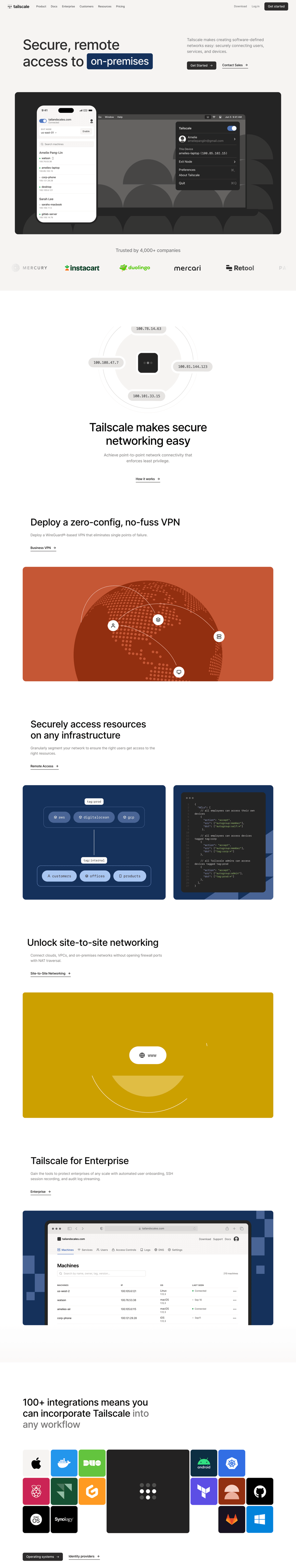 Tailscale
			  ux ui design
