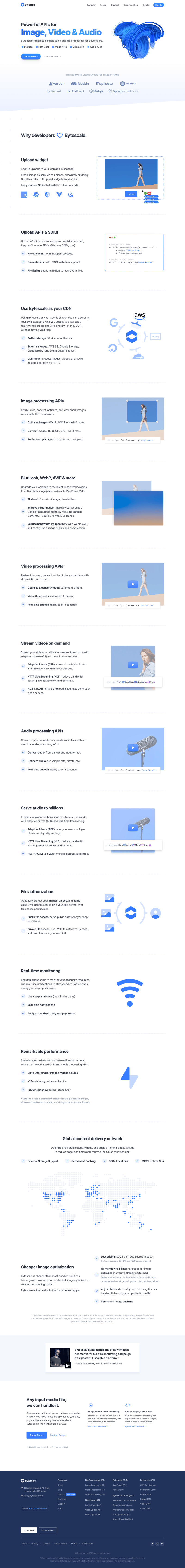Bytescale
			  ux ui design