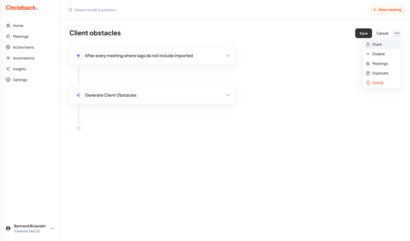 Circleback
			        ux ui design