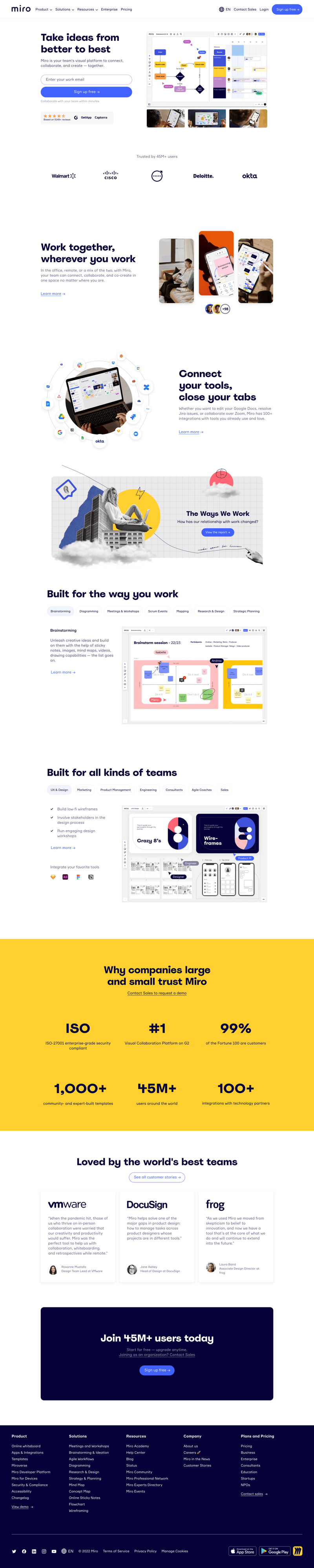 Miro
			      ux ui design