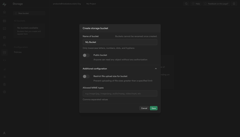 Supabase
			      ux ui design