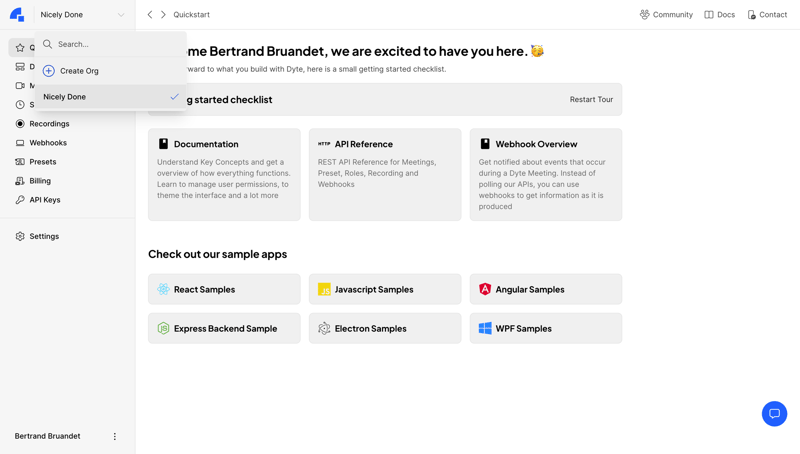 Dyte
			           ux ui design