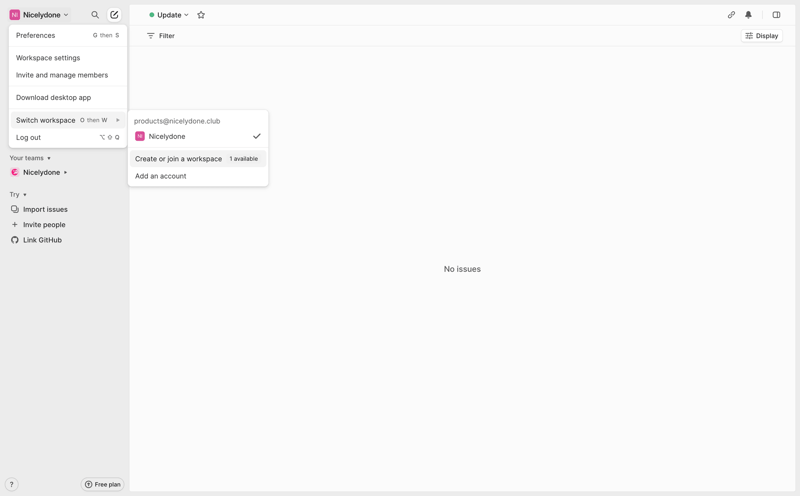Linear
			                  ux ui design
