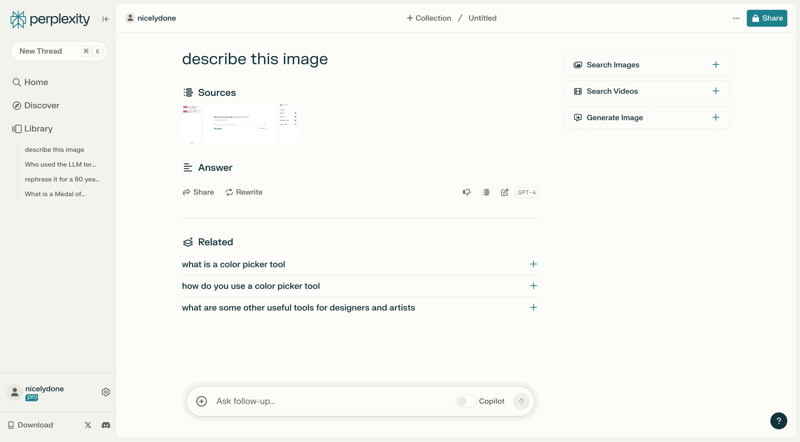 Perplexity
			        ux ui design