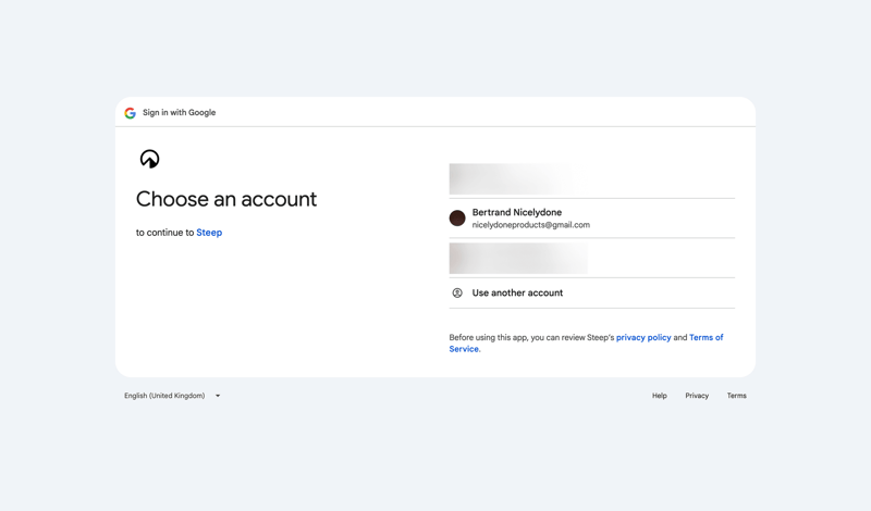 Steep
			           ux ui design