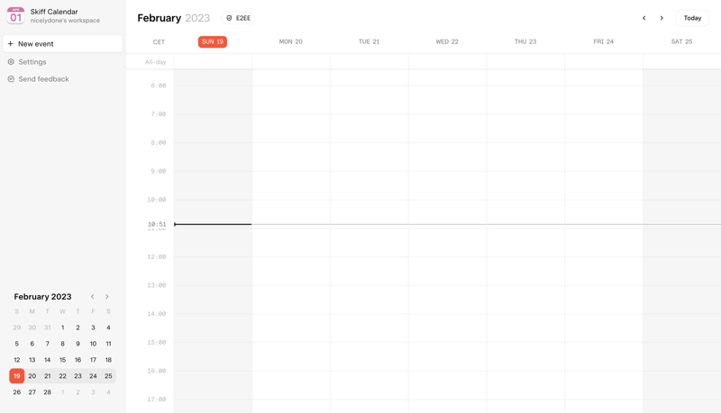 Skiff
			         ux ui design