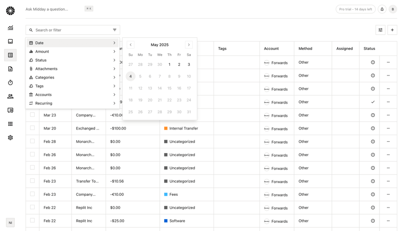 Midday
			        ux ui design