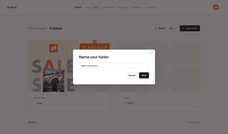Flodesk
			     ux ui design