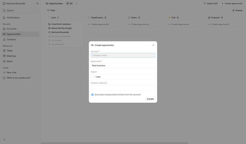 Lightfield screen example