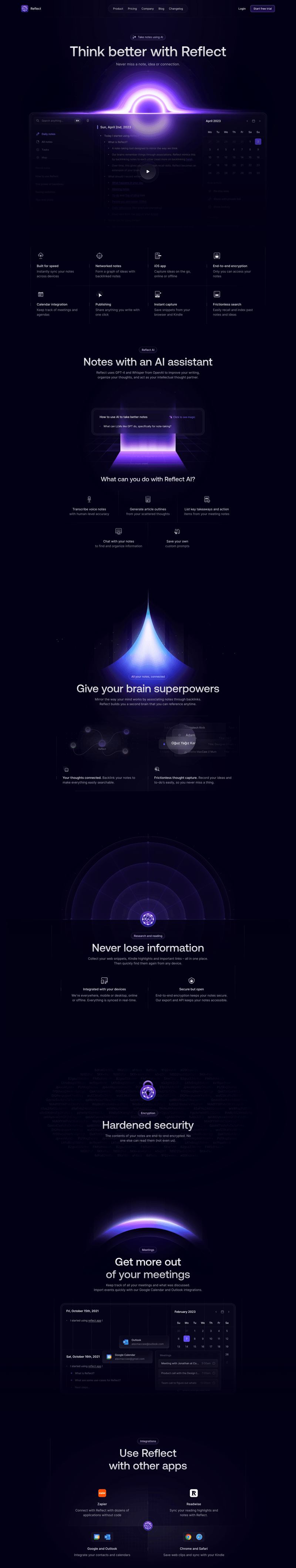 Reflect
page example