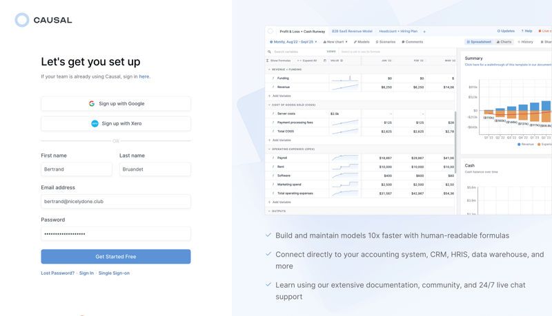 Causal
			           ux ui design