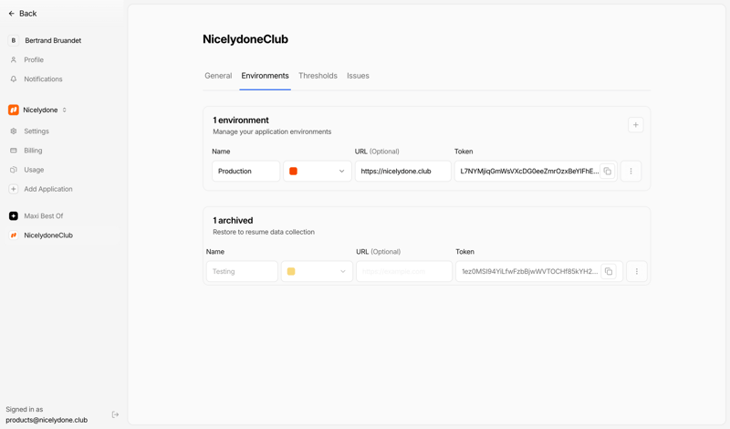 Nightwatch screen example