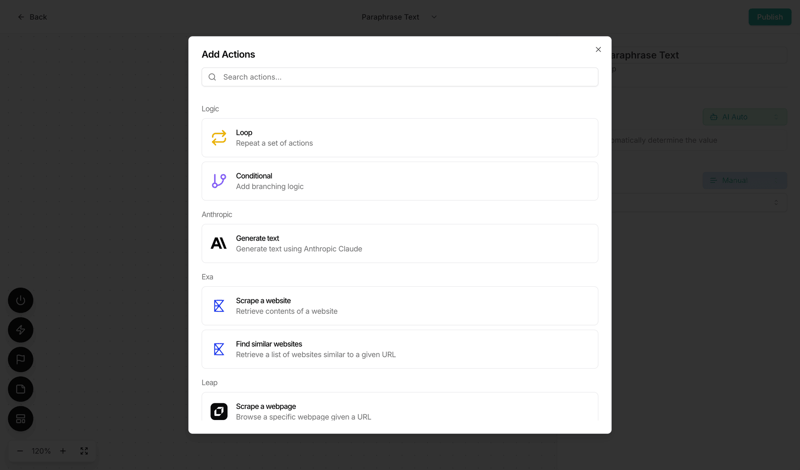 Leap
			 ux ui design