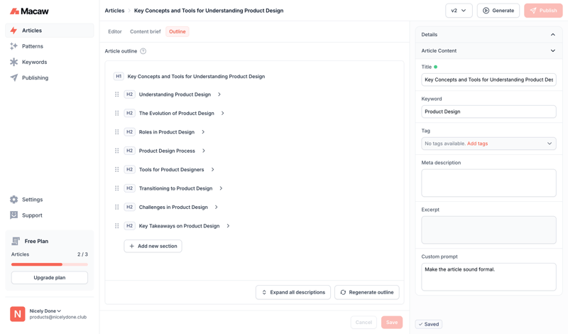 Macaw
			              ux ui design