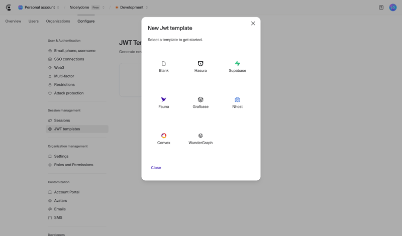 Clerk
			          ux ui design