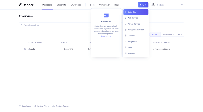 Render
			     ux ui design