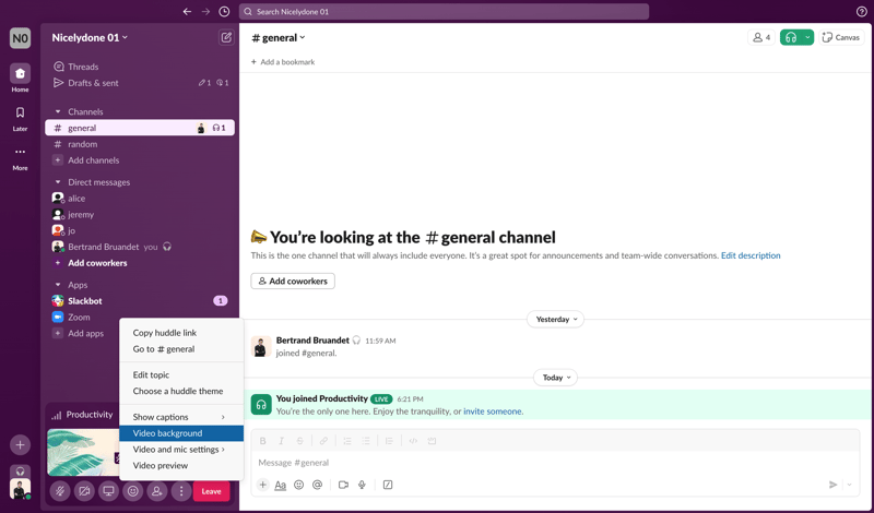 Slack
			       ux ui design