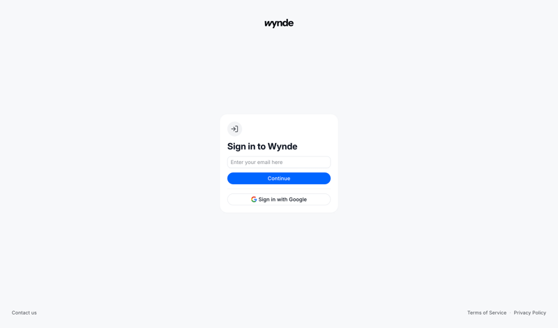 Wynde
			    ux ui design