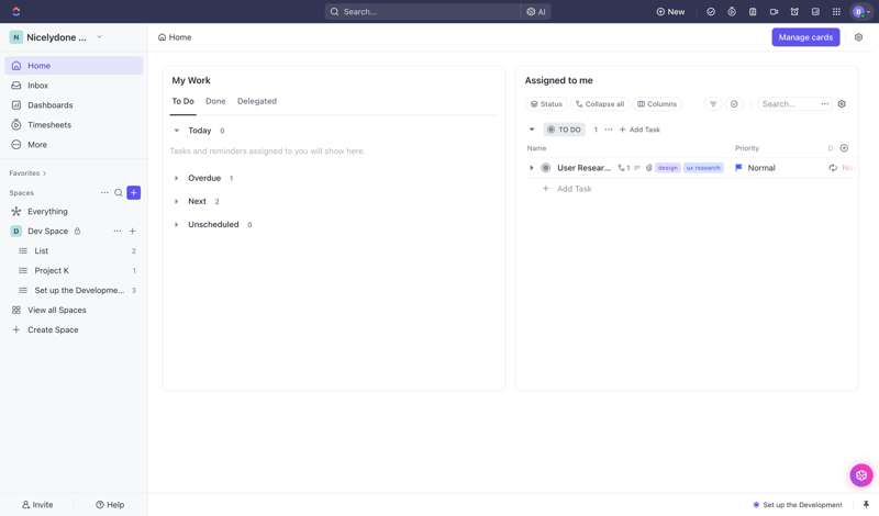 ClickUp
			           ux ui design