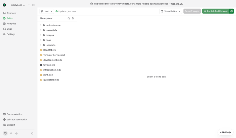 Mintlify
			         ux ui design