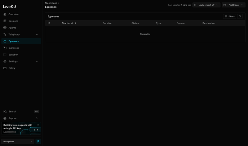 Livekit screen example