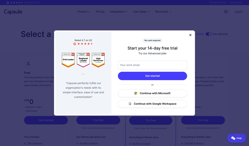 Capsule
			     ux ui design