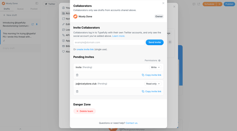 Typefully
			        ux ui design